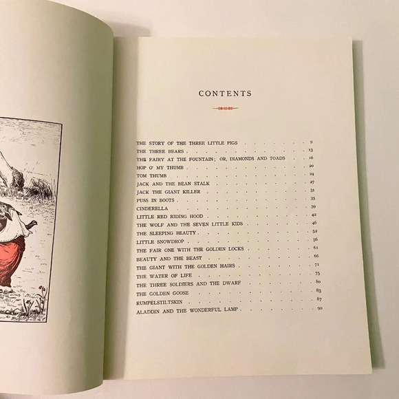 Vintage 1977 Aunt Louisas Book of Fairy  Tales Book Hart Publishing Paperback - Picture 10 of 15